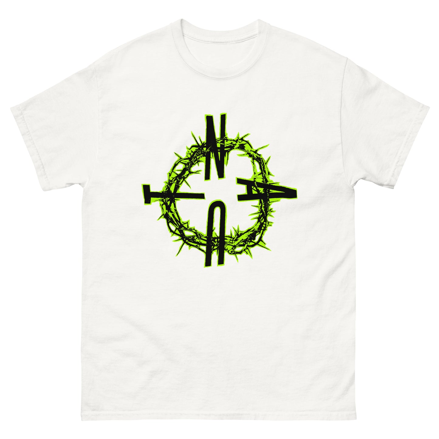NAUT - White Thorns T-Shirt